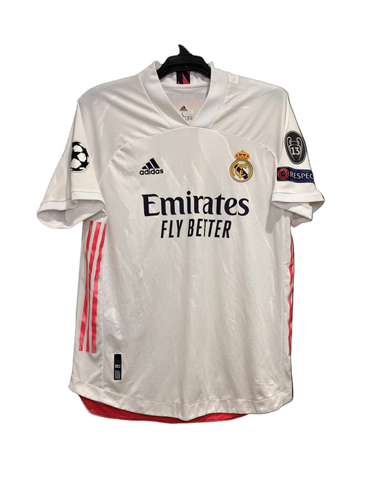 Real Madrid 2021-22 Home Heatrdy Hazard 7 - L - FM4736