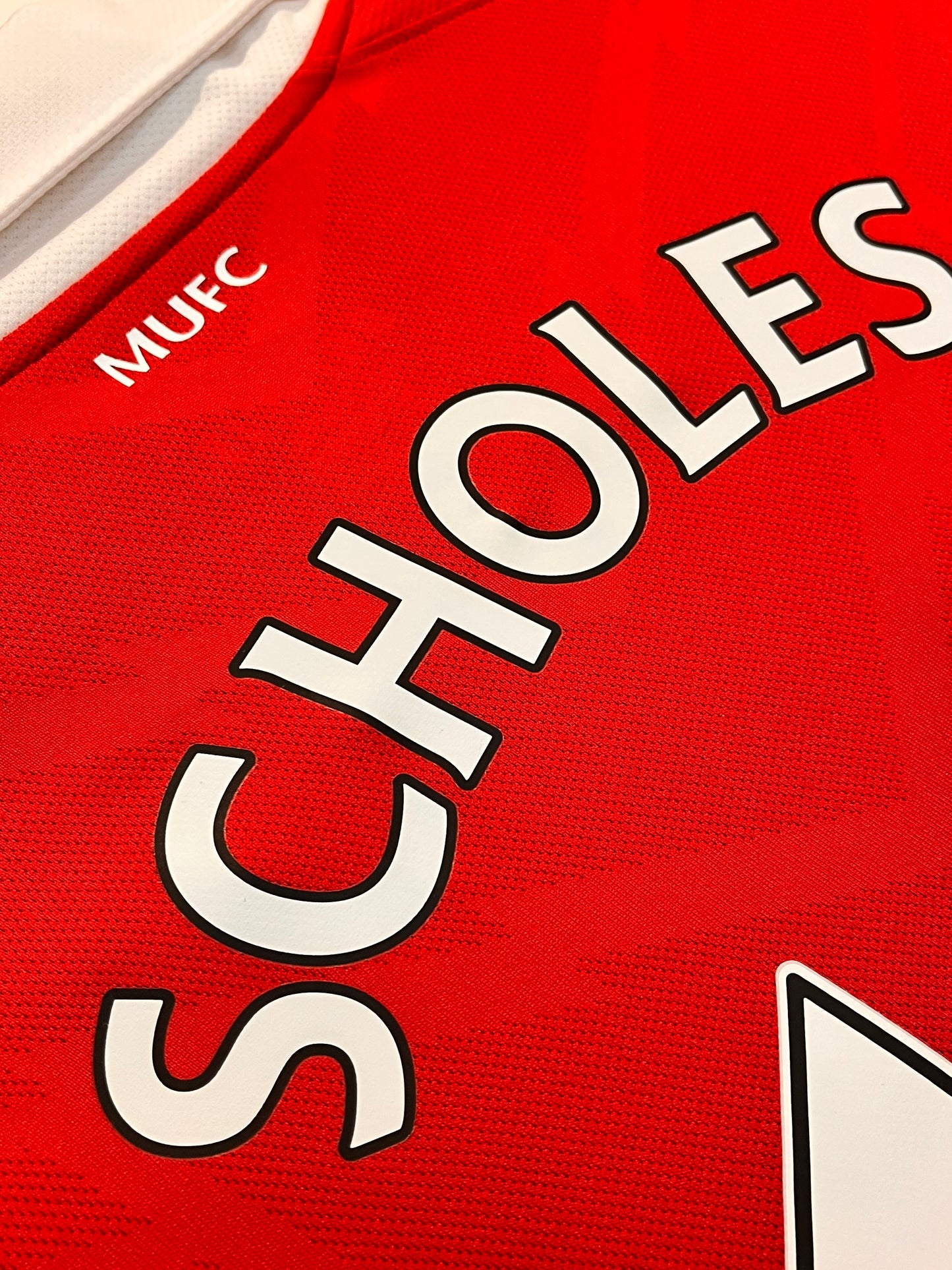 Manchester United Scholes 18 2010-11 Home - M - 382469-623