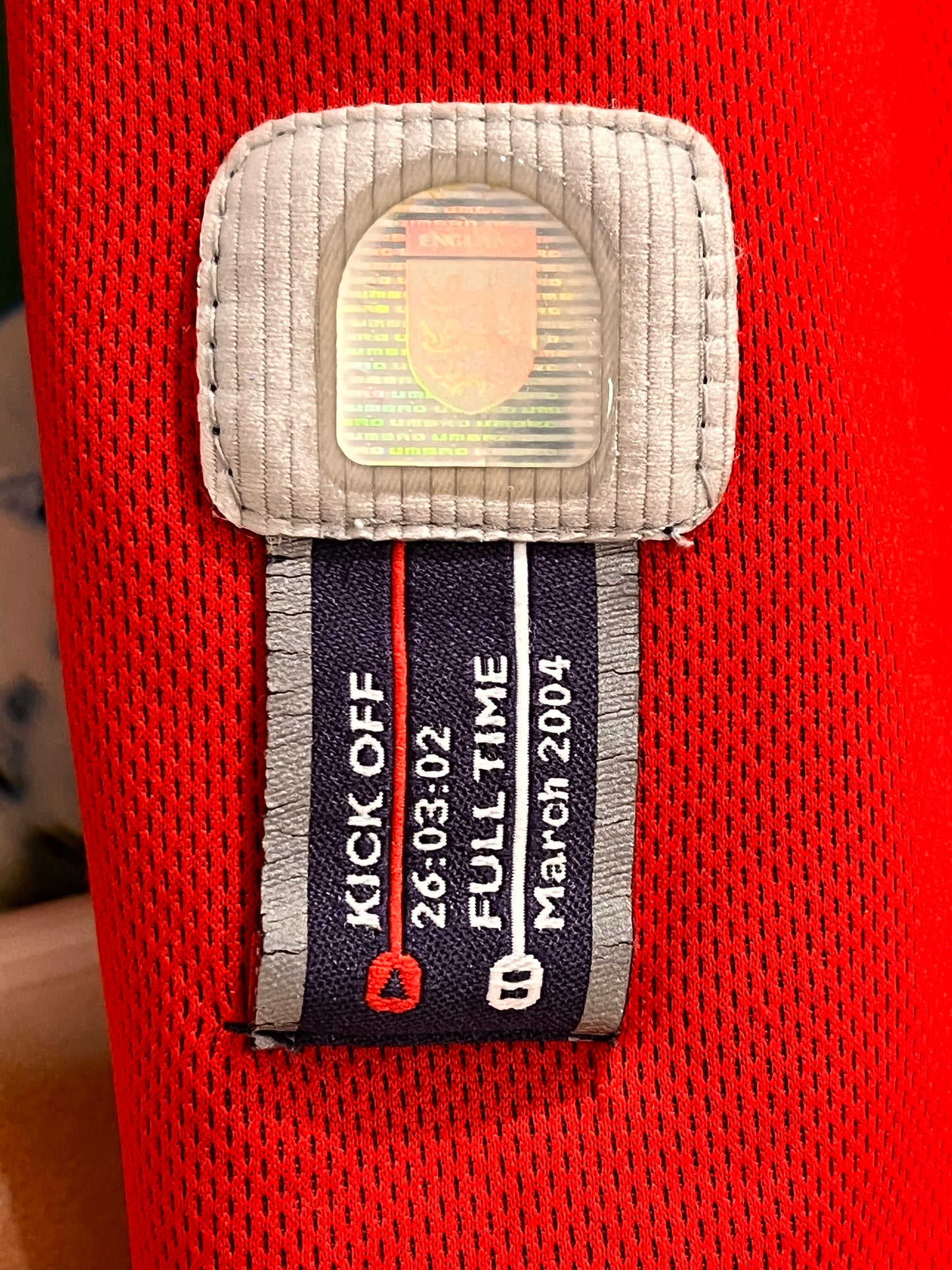 England 2002-04 Away - Reversible - M