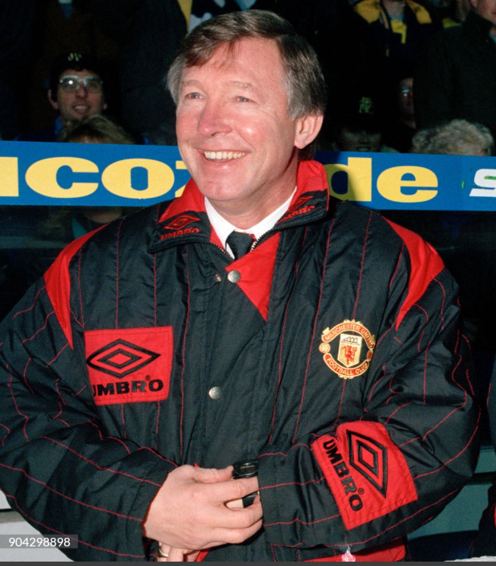 Manchester United 1994-95 Bench Jacket - M/L