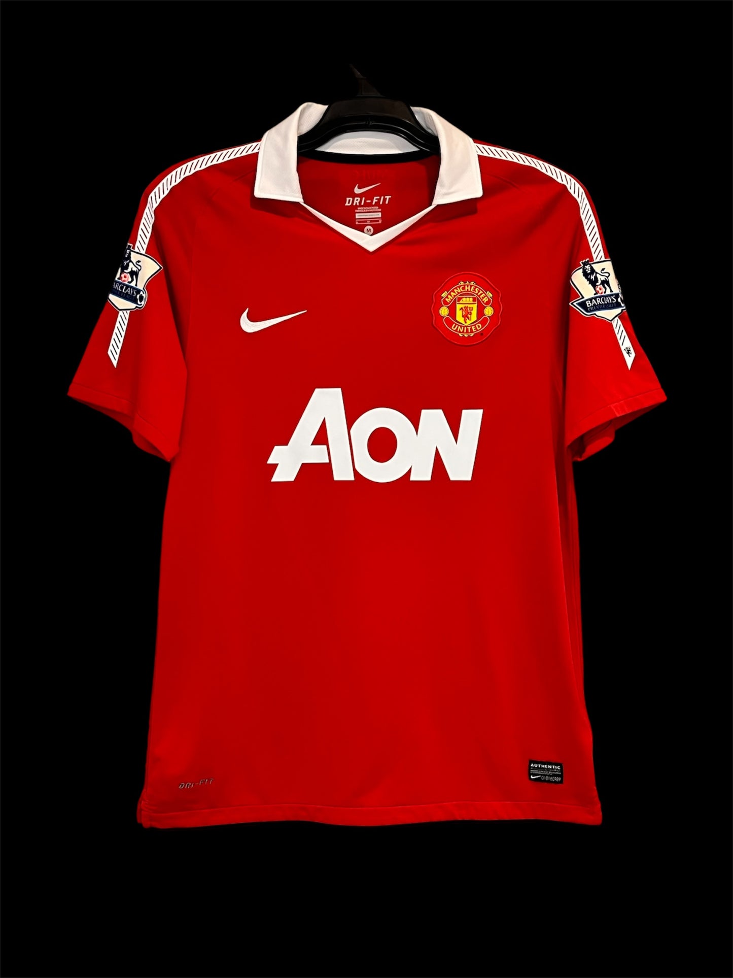 Manchester United Scholes 18 2010-11 Home - M - 382469-623