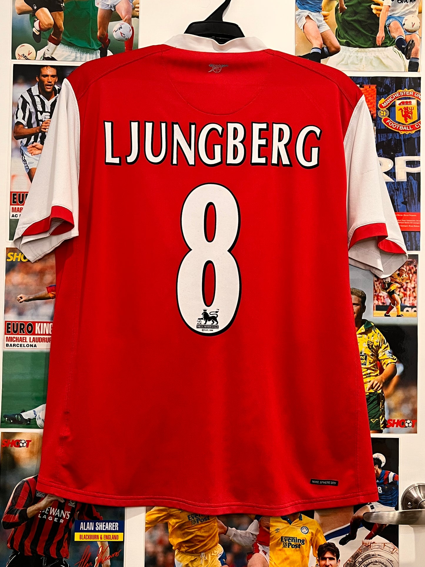 Arsenal 2006-08 Home Ljungberg 8 - L