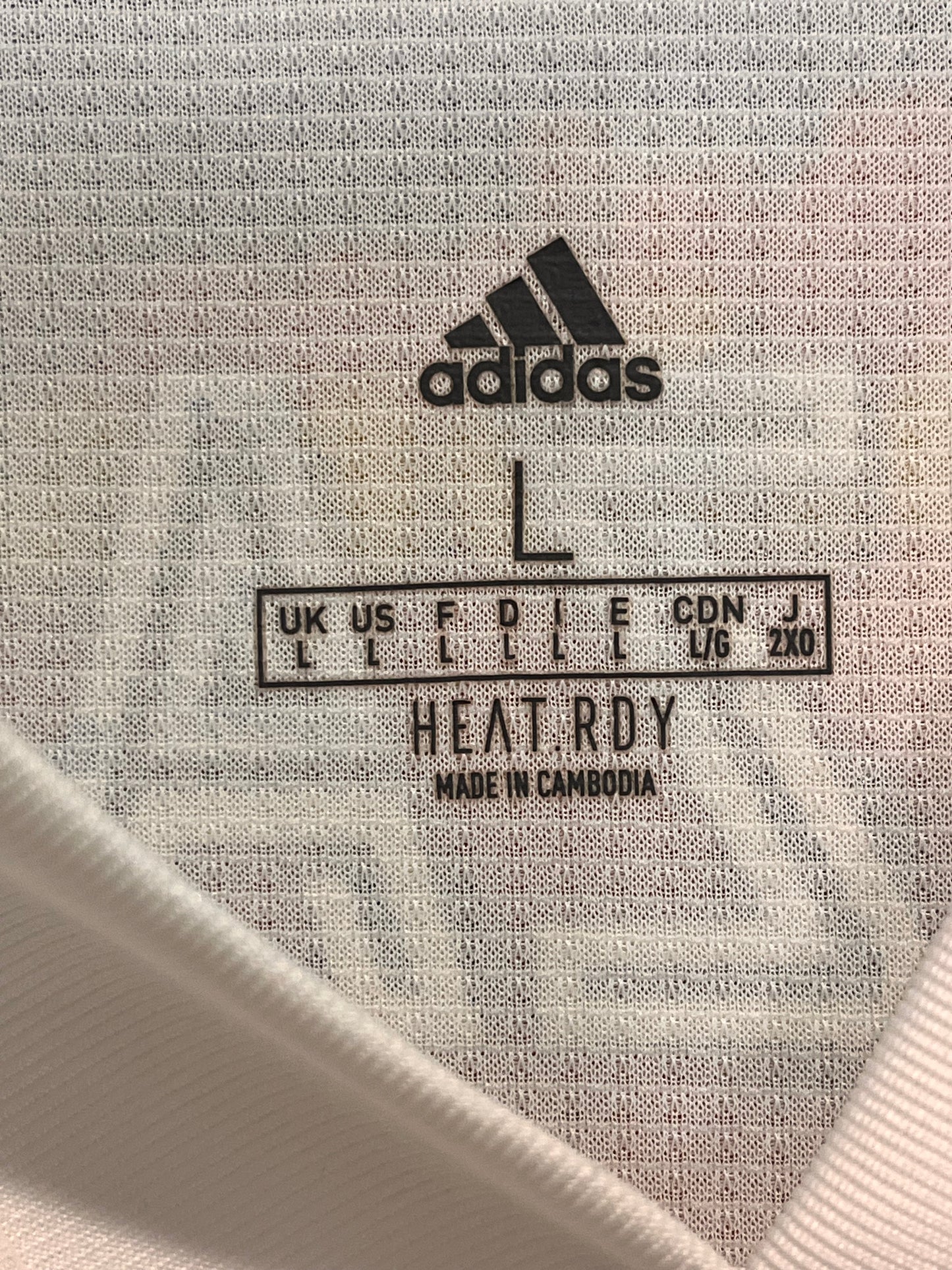 Real Madrid 2021-22 Home Heatrdy Hazard 7 - L