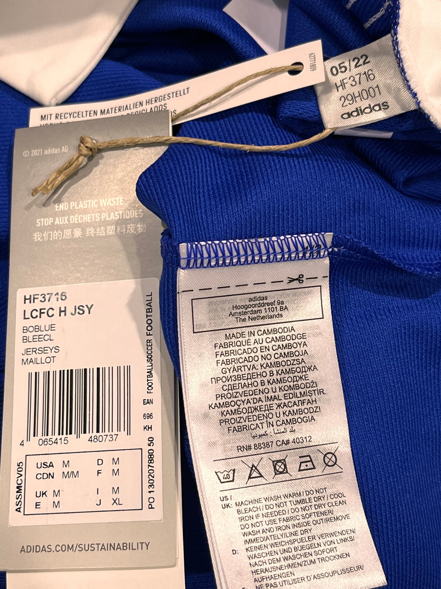 Leicester City 2022-23 Home - M
