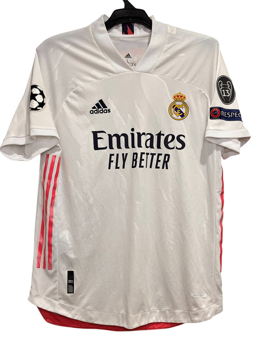 Real Madrid 2021-22 Home Heatrdy Hazard 7 - L