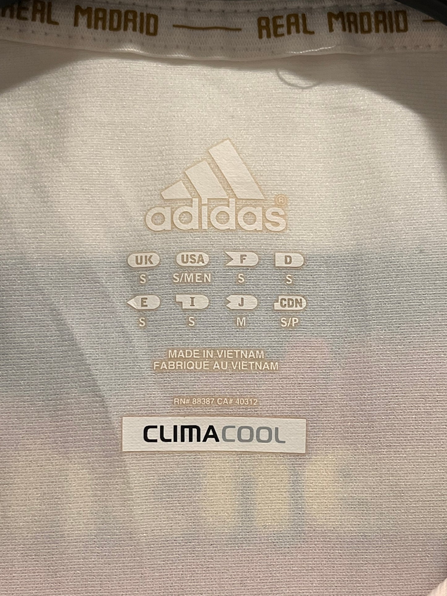 Real Madrid 2011-12 Home - S - V13659