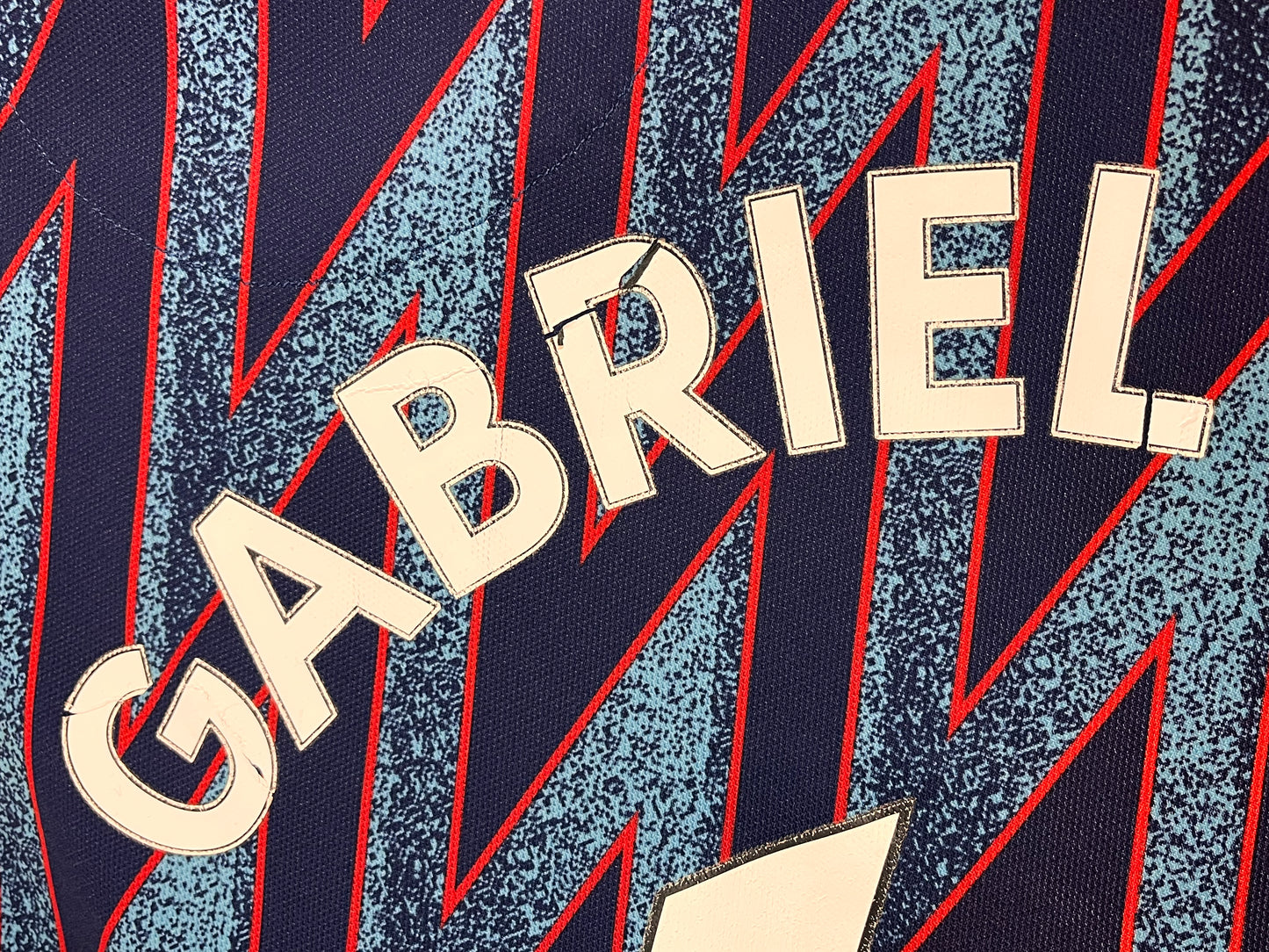 Arsenal 2021-22 Third Gabriel 6 - XXL - GM0213