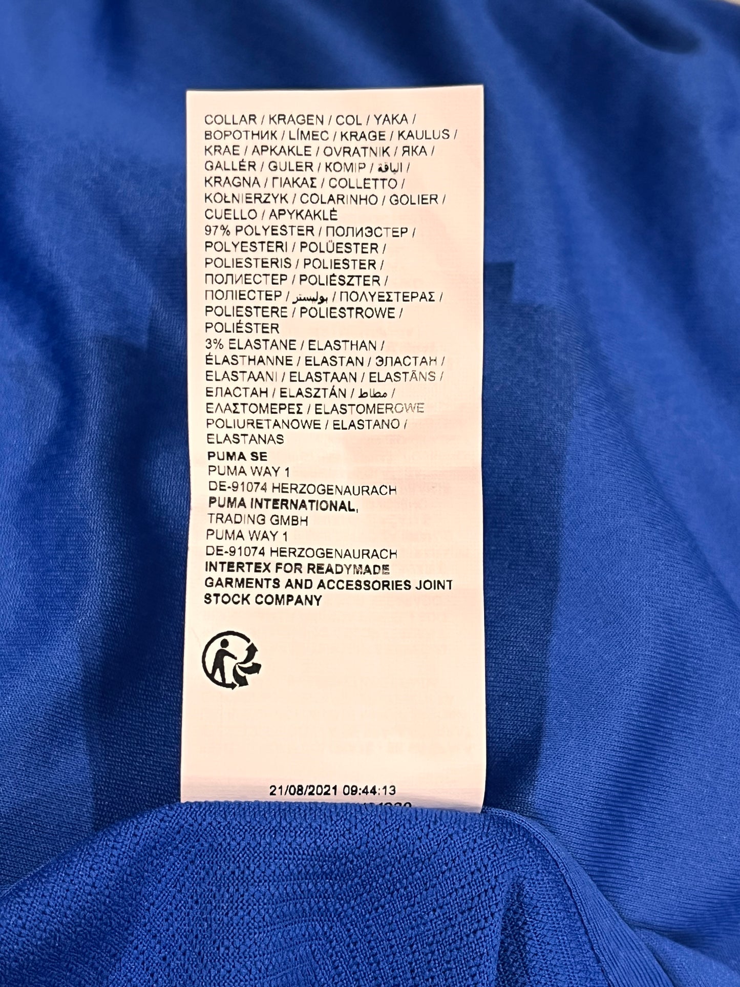 Italy 2020-21 Home - Limited Edition Player Spec with Printed signatures and Campioni 21