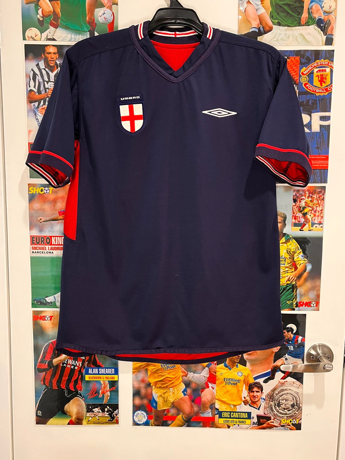 England 2002-04 Away - Reversible - M