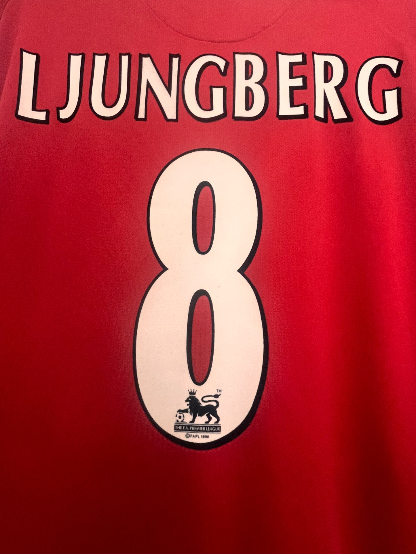 Arsenal 2006-08 Home Ljungberg 8 - L