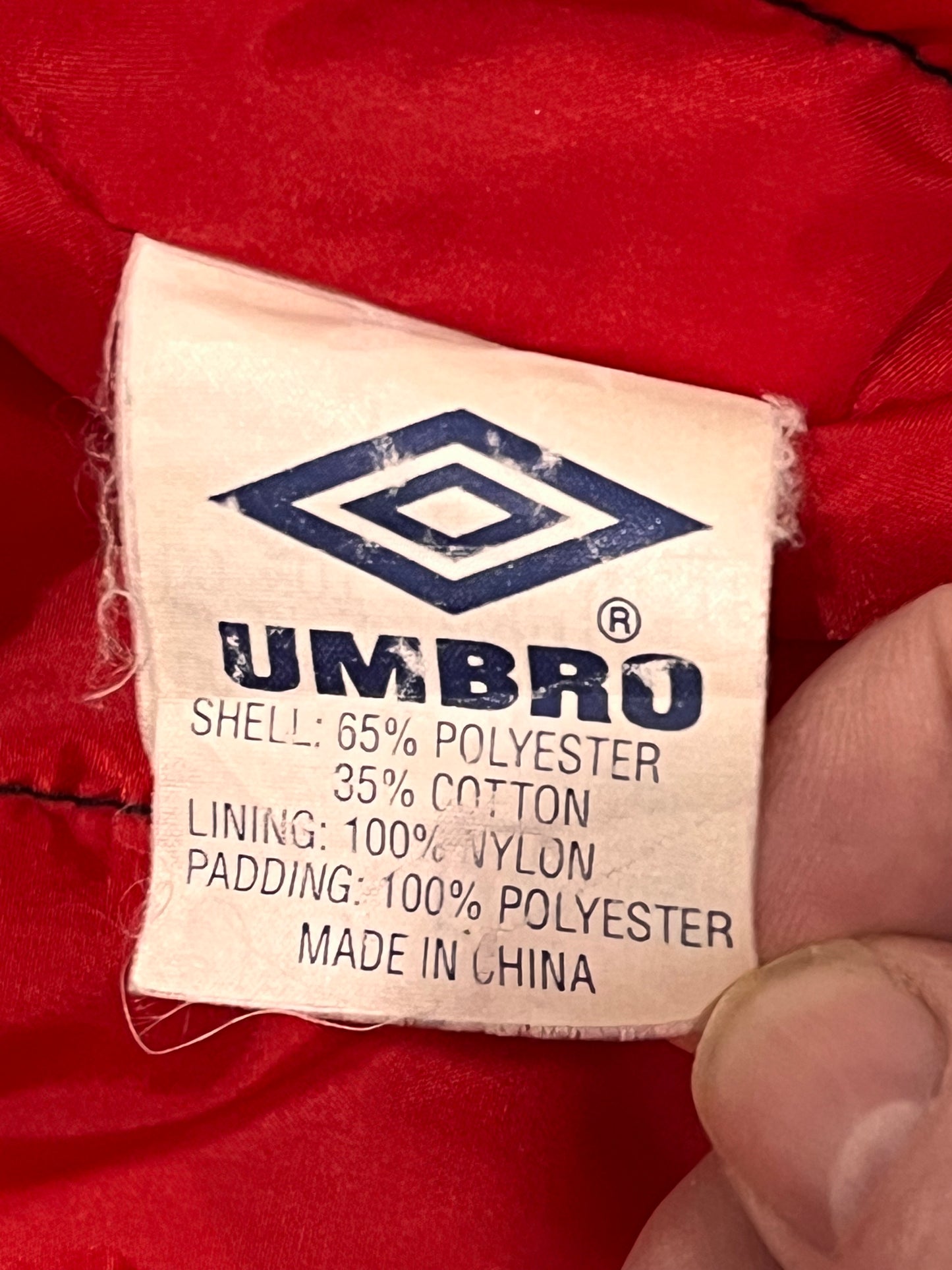 Manchester United 1994-95 Bench Jacket - M/L
