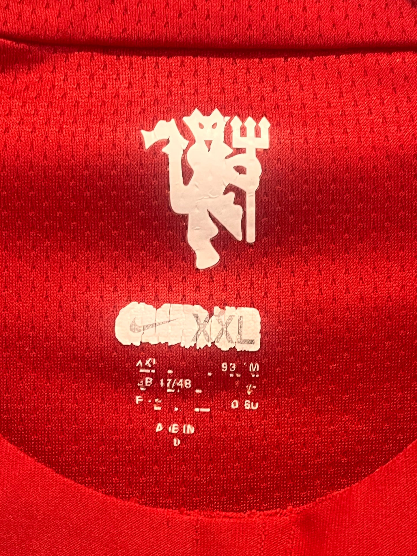 Manchester United 2007-09 Home - XXL - 237924-666