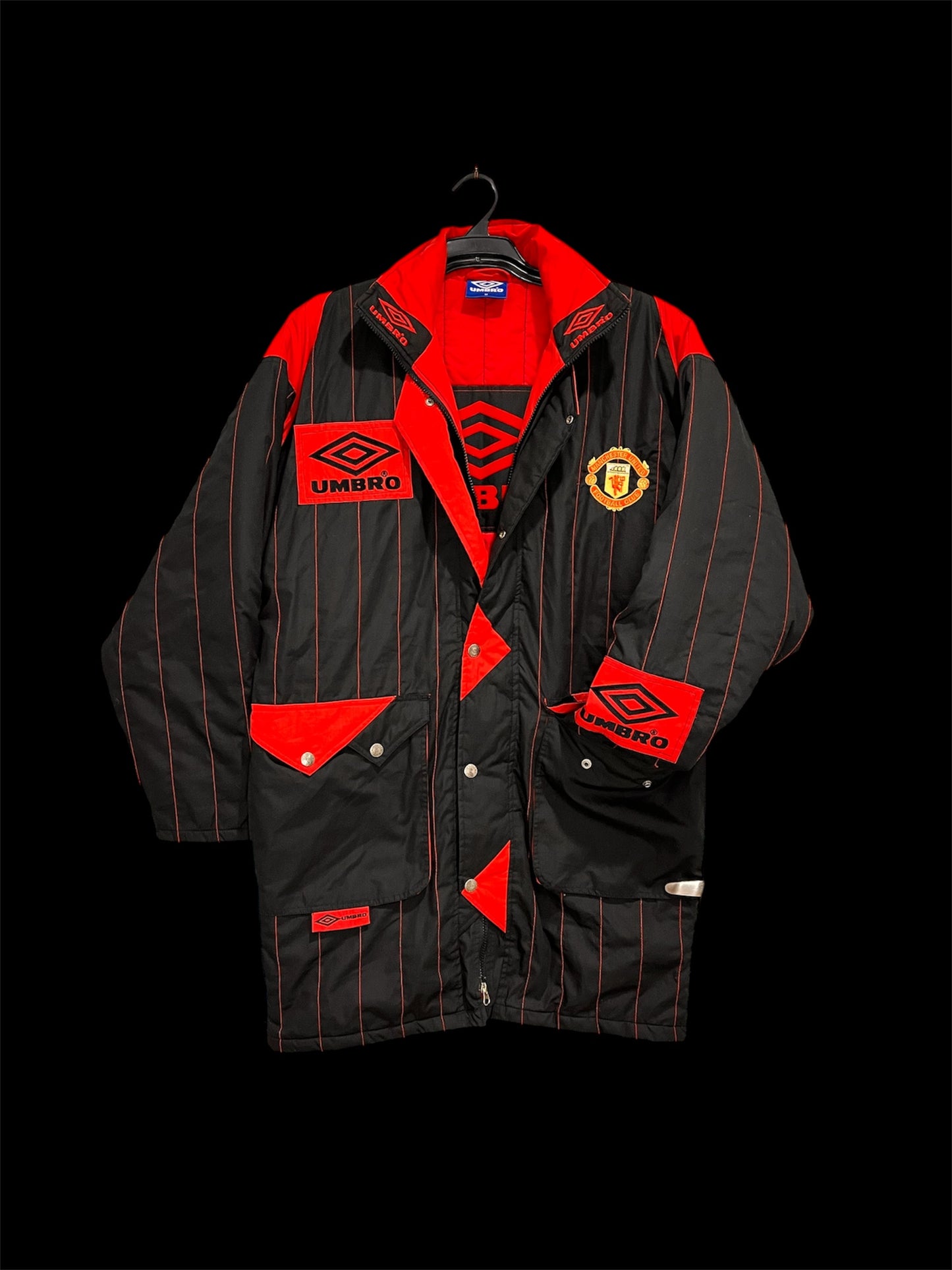 Manchester United 1994-95 Bench Jacket - M/L