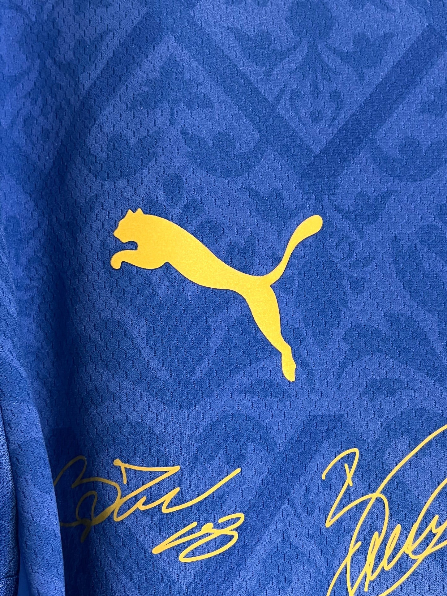 Italy 2020-21 Home - Limited Edition Player Spec with Printed signatures and Campioni 21