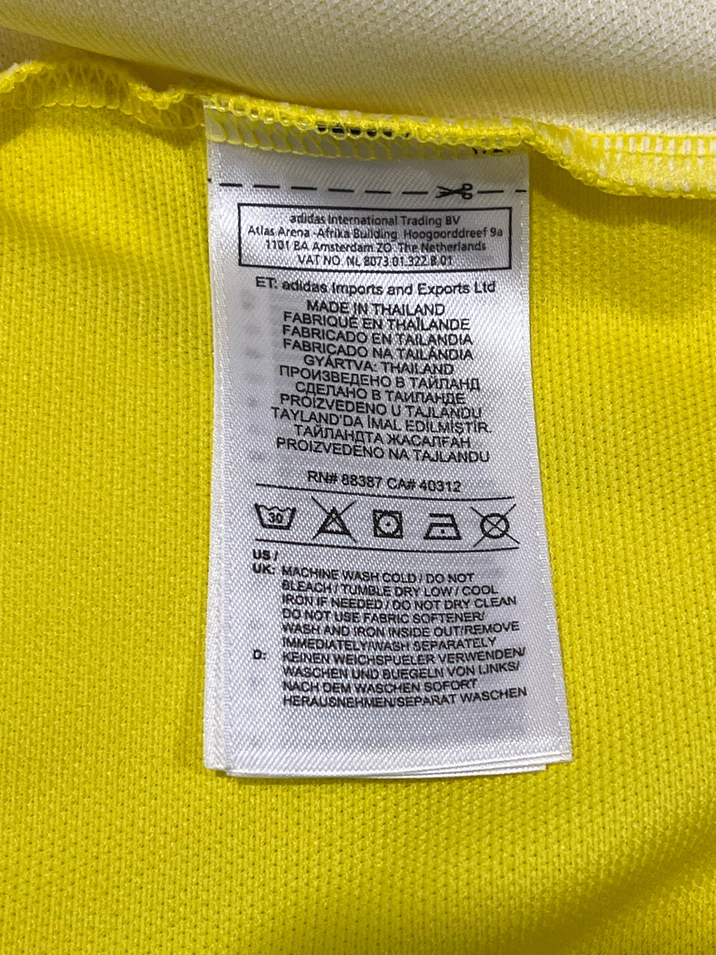 Colombia 2018-19 Home - XL - CW1526