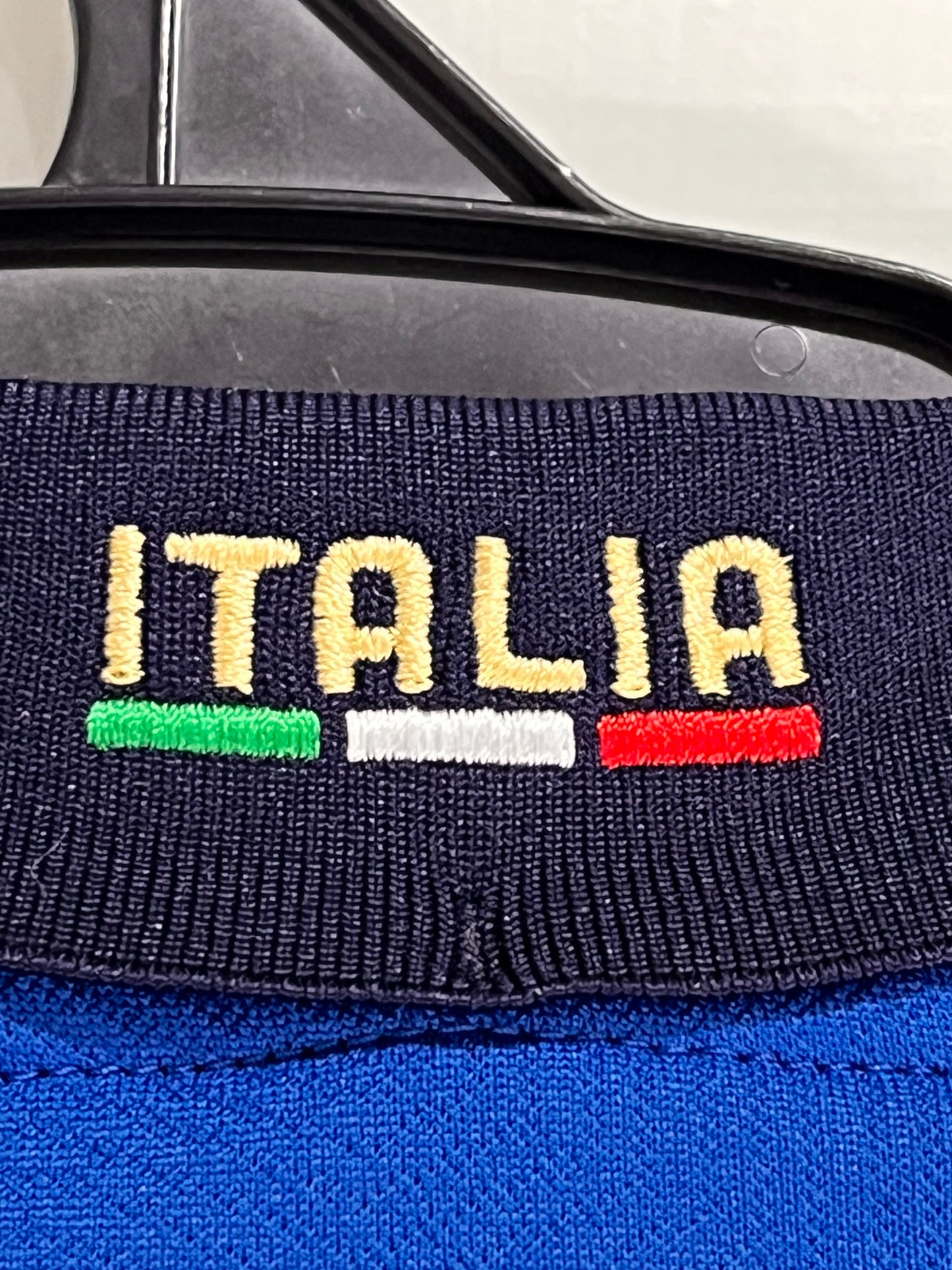Italy 2020-21 Home - Limited Edition Player Spec with Printed signatures and Campioni 21