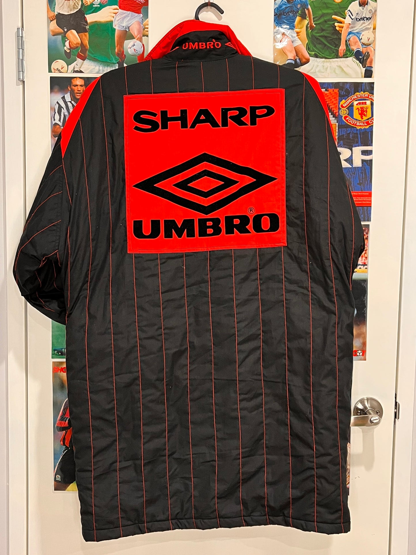 Manchester United 1994-95 Bench Jacket - M/L