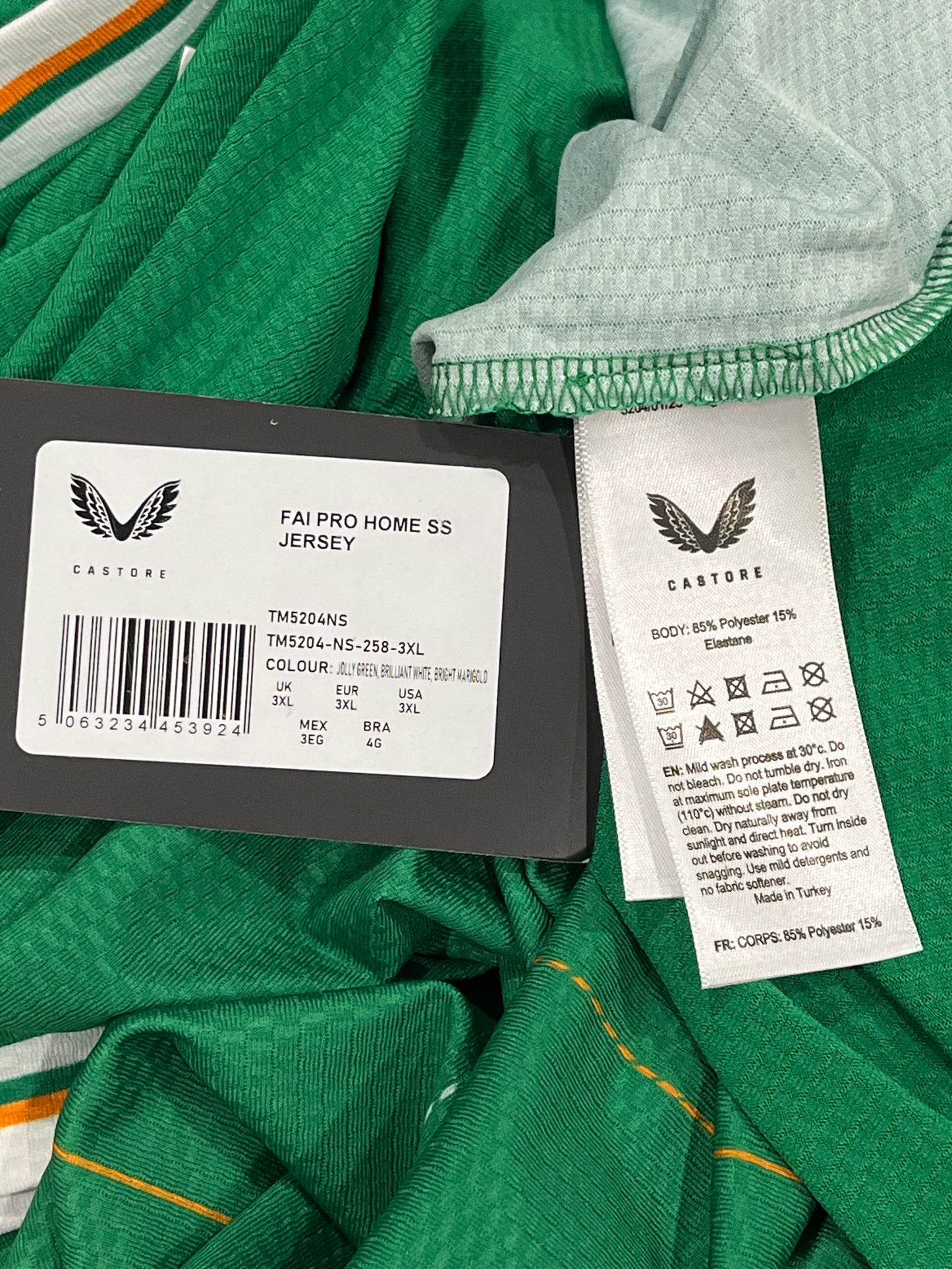 Rep of Ireland 2023-24 Home Pro - 3XL - TM5204NS