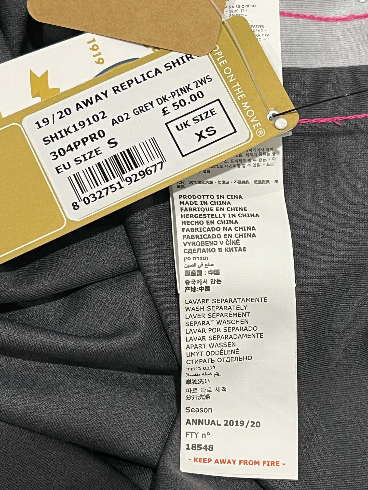 Leeds United 2019-20 Away - XS