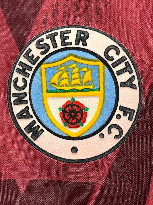 Manchester City 1990-92 Away - M