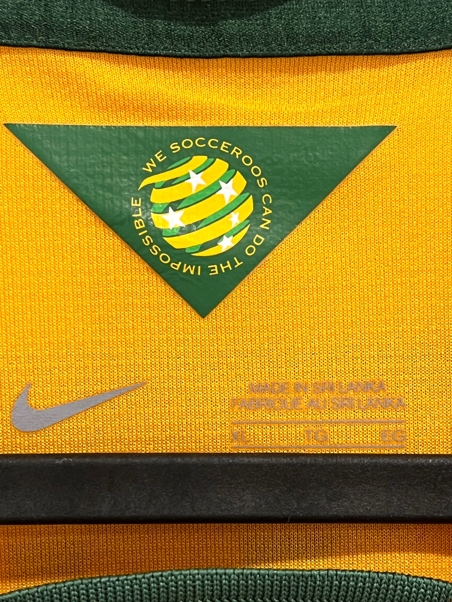 Australia Socceroos 2014-15 Home - YXL - 578176-702