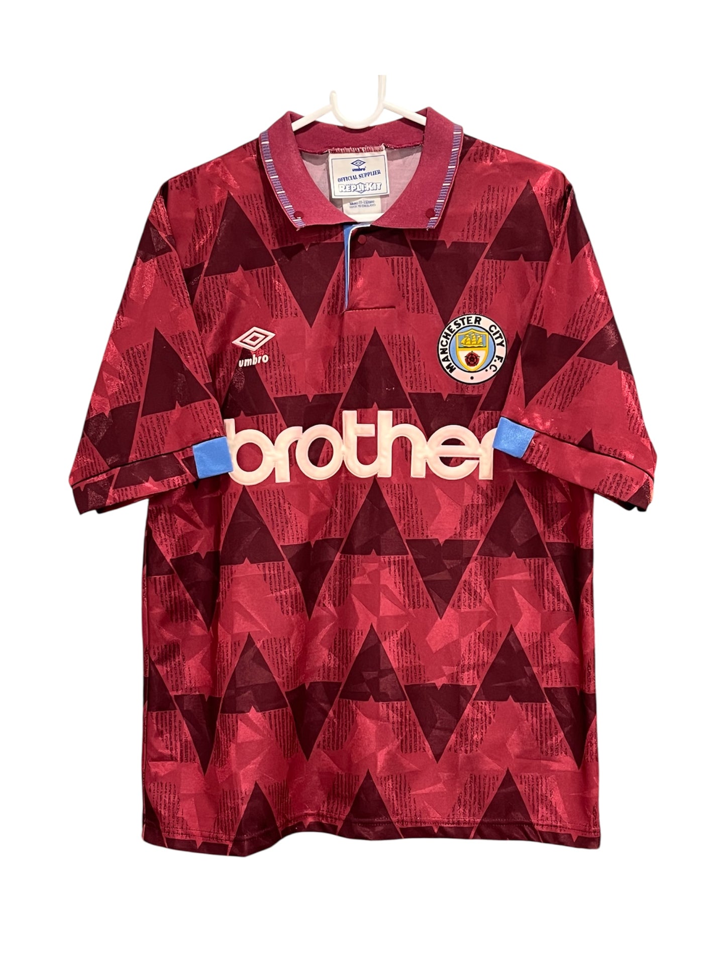 Manchester City 1990-92 Away - M