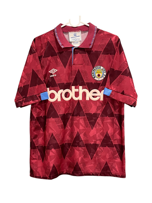 Manchester City 1990-92 Away - M