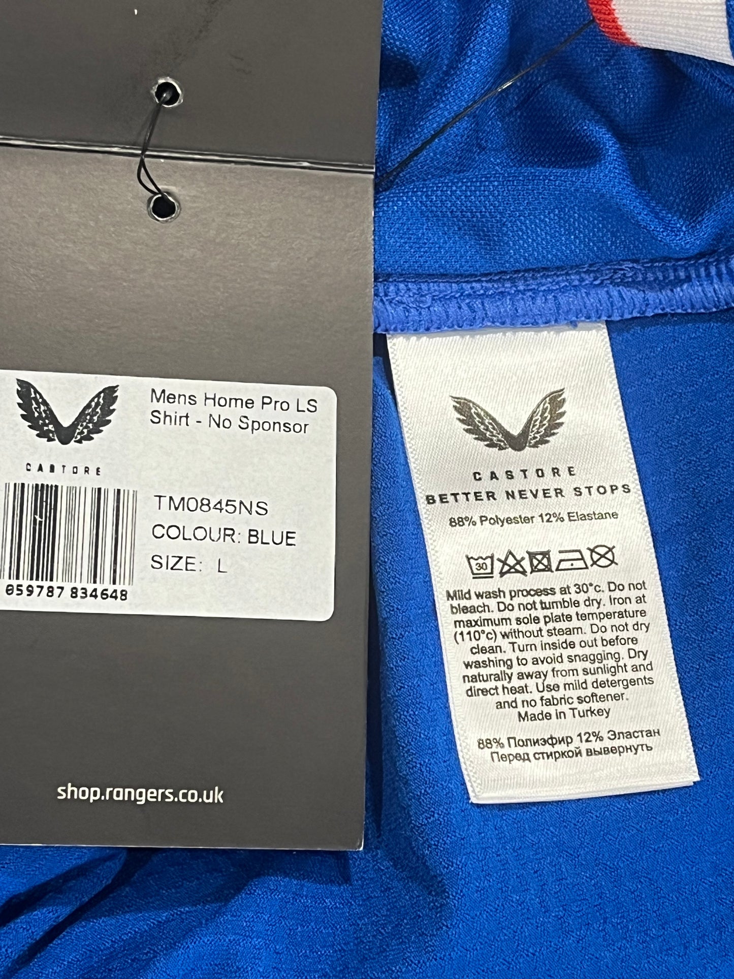 Rangers 2022-23 Home PRO L/S - L